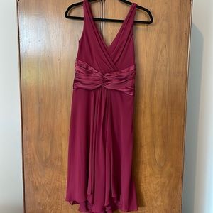 Ruby red dress perfect for a wedding size 8